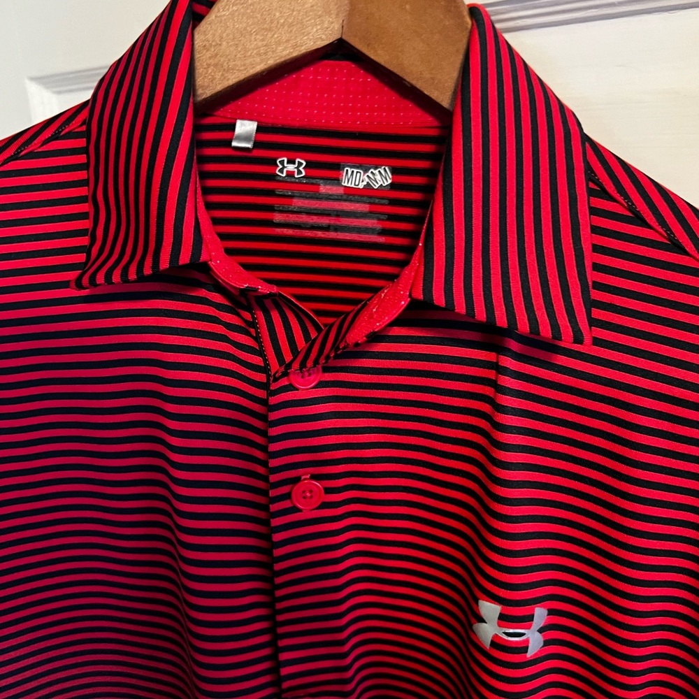 Men’s Under Armour Cold Black golf shirt